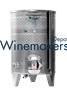 Jacketed, Variable Capacity, Conical Bottom Tanks 1,000 to 2,150 Liter